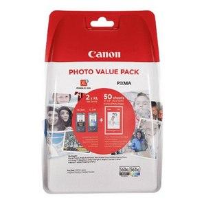 Canon PG-560XL + CL-561XL + hartie foto