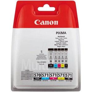 Canon PGI-570B + CLI-571Bk/C/M/Y